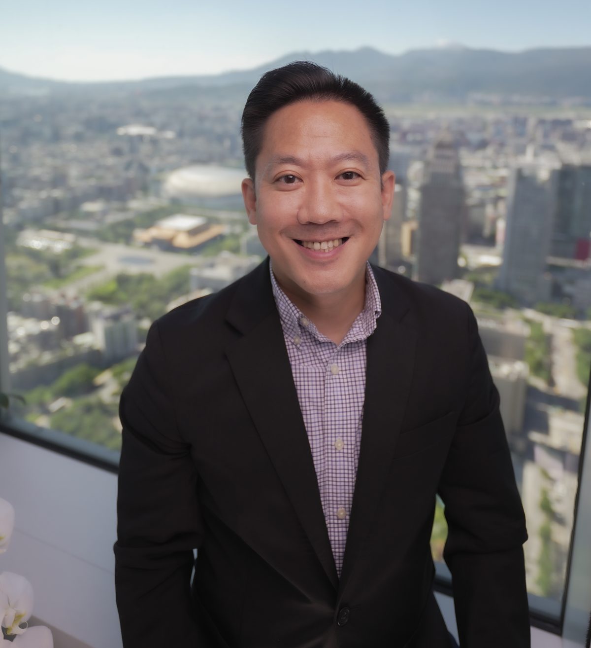 胡杰 Michael Hu，台北 101 辦公室